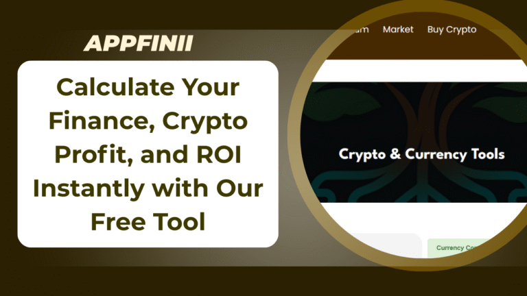 Calculate Your Finance, Crypto Profit, and ROI Instantly with Our Free Tool